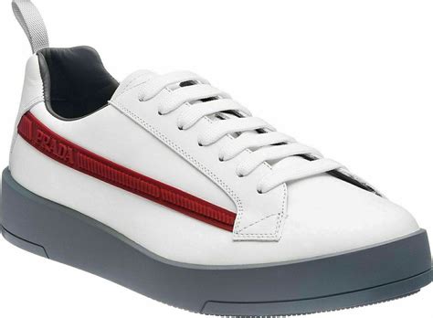 prada vitello vintage mens sneakers|Men's Sneakers .